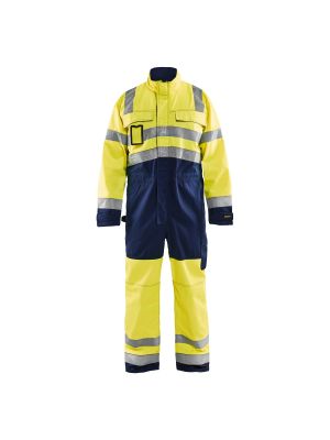 High Vis Overall 6373 High Vis Geel/Marine - Blåkläder