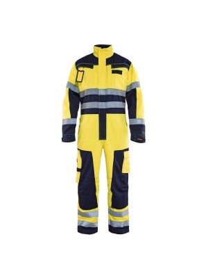 Multinorm Overall 6378 High Vis Geel/Marineblauw - Blåkläder