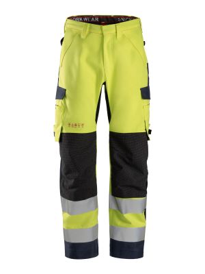 6563 High Vis Work Trouser Fireproof Waterproof ProtecWork - Snickers