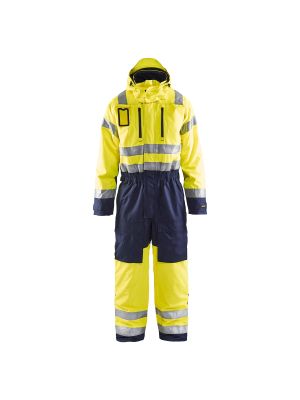 Winter Overall, High Vis 6763 High Vis Geel/Marineblauw - Blåkläder