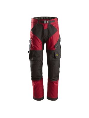 Snickers 6903 FlexiWork, Work Trousers - Chili Red