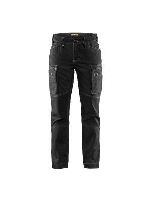 Ladies Service Trousers Stretch 7159 Zwart  - Blåkläder