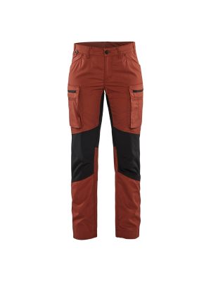 Blåkläder 7159-1845 Women's Service Trouser Stretch - Burnt Red