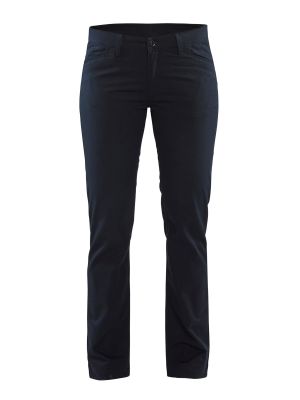 7165-1830 Women's Work Chino 2-Way stretch - Blåkläder - dark navy blue - front
