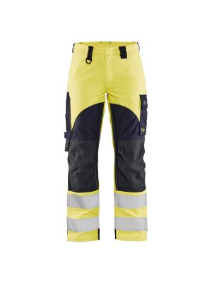 Ladies Multinorm Inherent Trouser 7189 Yellow/Navy - Blåkläder