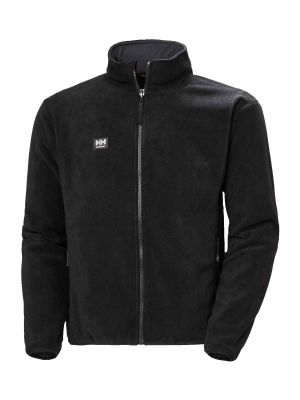 72065 Manchester Work Jacket Zip-in Fleece Black - Helly Hensen - front
