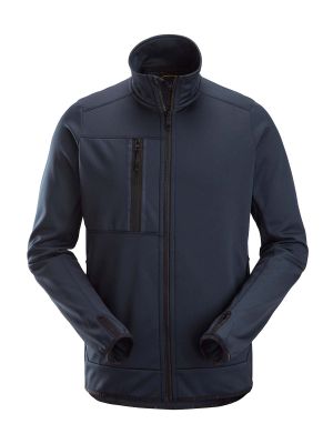 8059 Work Jacket Fleece Full Zip Navy 9500 Snickers 71workx front
