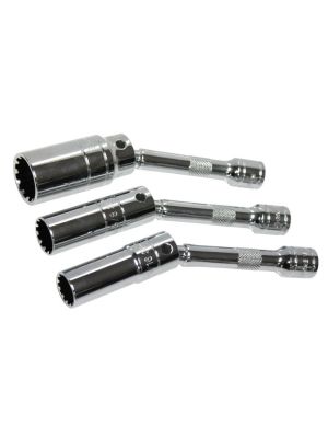 SP Tools SP22499 3/8'' Dr Magnetic Spark Plug Spline Socket Set