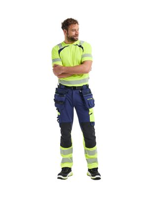 Blåkläder 1145 High Vis Work Trouser ToolRig 4-Way Stretch