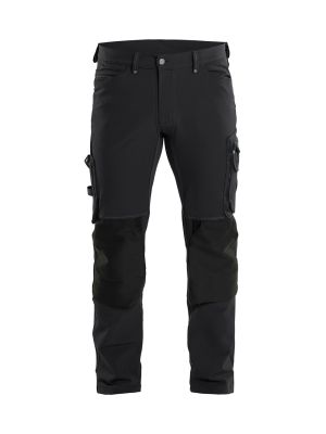 Blåkläder 1989 Work Trouser 4-way Stretch X1900 19891644 9900 71workx Front