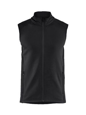 Blåkläder 4736 Bodywarmer Striker Fleece Black 71workx Front