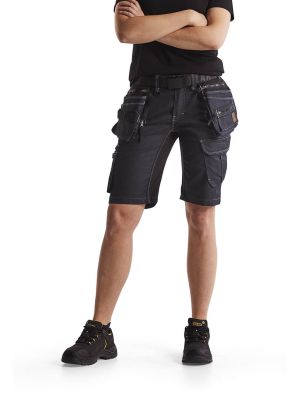 Blåkläder 7992 Work Shorts Denim Stretch X1900 Women