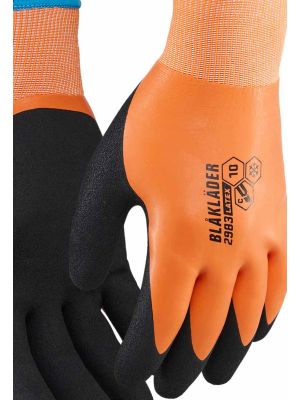 Blåkläder Cut Protection Gloves C Latex-Dipped 2983 - Orange