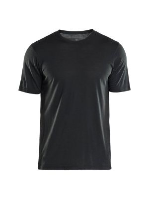 Blåkläder Work T-shirt Merino Wool 353617439900 Black 71workx front Blåkläder Work T-shirt Merino Wool 353617439900 Black 71workx front
