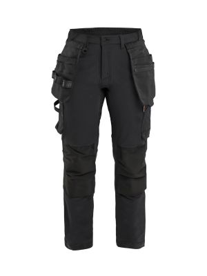 Blåkläder Work Trouser 4-Way Stretch Women 712116459900 Black 71workx front