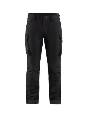 Blåkläder Work Trouser Stretch Women 7147 71Workx Black 714718309900 front