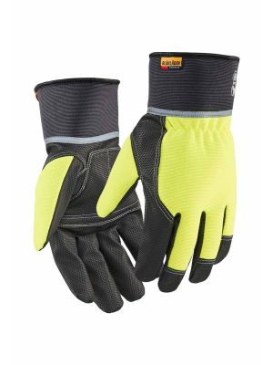 Blåkläder Work Gloves High Vis Lined Touch 287714053300 High Vis Yellow 71workx front Blåkläder Work Gloves High Vis Lined Touch 287714053300 High Vis Yellow 71workx front