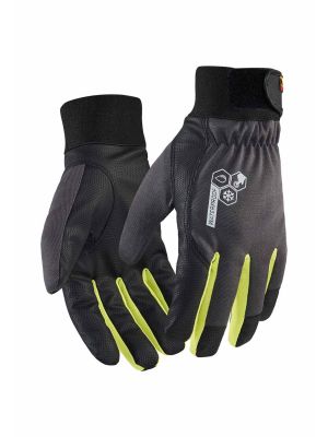 Blåkläder Work Gloves Waterproof Lined Touch 287614049700 Anthracite Grey 71workx front Blåkläder Work Gloves Waterproof Lined Touch 287614049700 Anthracite Grey 71workx front