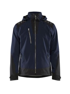 Blåkläder Work Jacket Softshell 4749 71Workx Dark Navy Black 474925138699 front