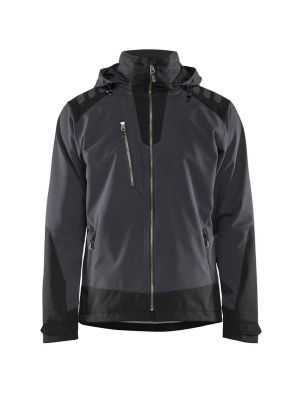 Blåkläder Work Jacket Softshell 4749 71Workx Dark Grey Black 474925139899 front