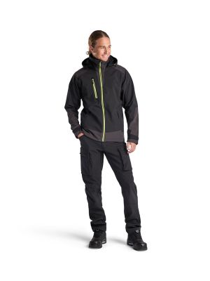 Blåkläder Work Jacket Softshell 4749 Black Yellow