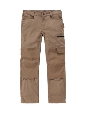 Carhartt 107214 Women Work Trouser Steel Essential Carhartt Brown BRN 71workx Front