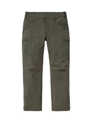 Carhartt 107501 Work Trouser Buffalo Rain Defender MOS Moss 71workx Front
