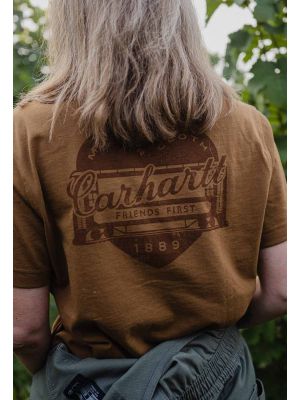 Carhartt 107534 Women Work T-shirt Graphic Heart Print
