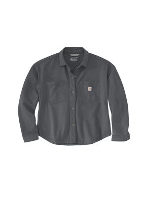 Carhartt women work shirt Durham 107393 029 Shadow 71workx Front