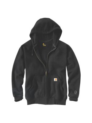 Carhartt Work Hoodie Paxton Rain Defender 100614 001 Black 71workx Front