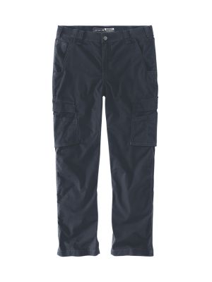 Carhartt Work Trouser Relaxed Straight Force Ripstop 105296 I26 Navy 71workx Front