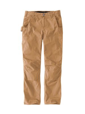 Carhartt Werkbroek Rugged Utility Double Front 105075 71workx Brown BRN voor Carhartt Werkbroek Rugged Utility Double Front 105075 71workx Brown BRN voor