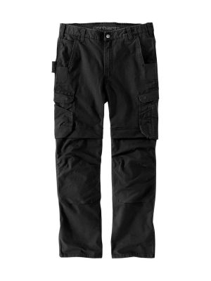 Carhartt Werkbroek Steel Rugged Double Front 105072 71workx Black BLK voor Carhartt Werkbroek Steel Rugged Double Front 105072 71workx Black BLK voor