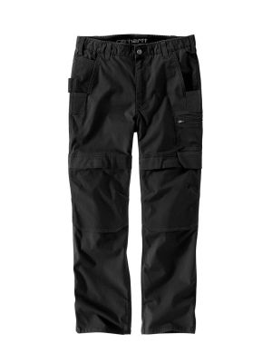 Carhartt Werkbroek Utility Double Front 105074 71workx Black BLK voor Carhartt Werkbroek Utility Double Front 105074 71workx Black BLK voor