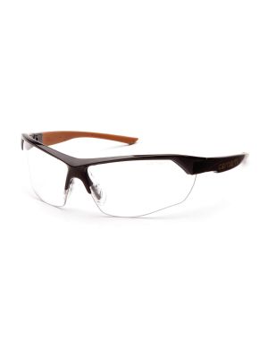 EGB11DT Safety Glasses Half Ratcheting Temple Clear CLR Carhartt 71workx front
