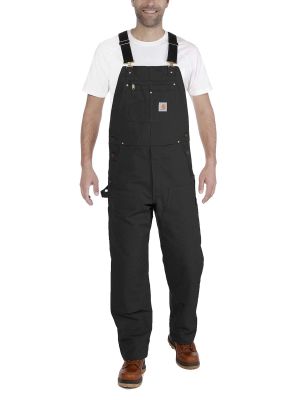 Carhartt 102776 Duck Bib Overall - Black