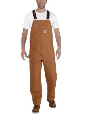 Carhartt 102776 Duck Bib Overall - Carhartt Brown