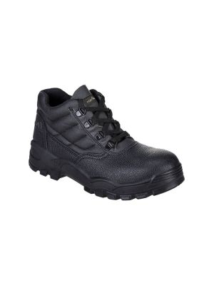 Portwest FW10 Steelite Safety Shoes Mid Cut FW10 Black 71workx Front