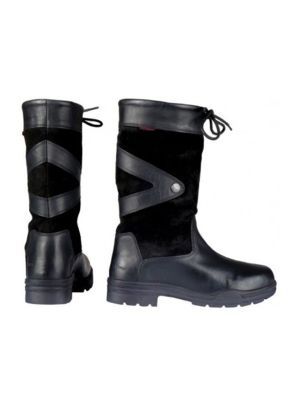 Horka Greenwich leather outdoor boots-Black-46