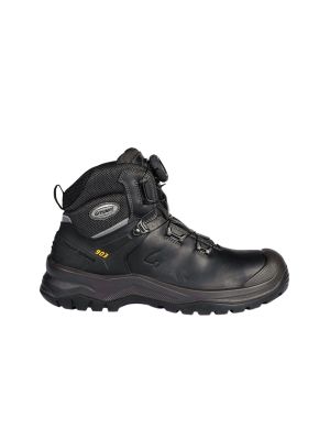 Grisport 903 high safety shoe BOA Closure S3 Black 33348 71workx Front