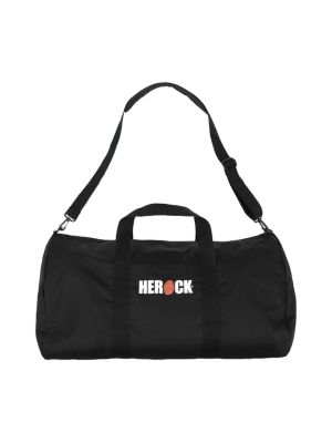 Herock Duffel Bag Ripstop with Logo 23UBA2401BK 71workx Black front Herock Duffel Bag Ripstop with Logo 23UBA2401BK 71workx Black front