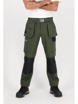 Herock Spero Work Trouser Stretch Multipocket - Khaki