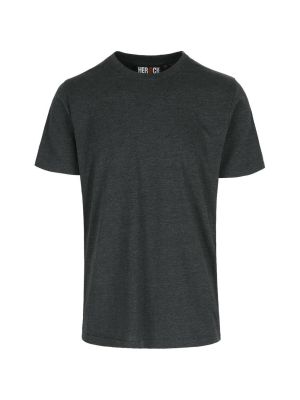 Herock Work T-shirt Short Sleeve Argo 21MTS0901DHG Dark Heather Grey 71workx front Herock Work T-shirt Short Sleeve Argo 21MTS0901DHG Dark Heather Grey 71workx front
