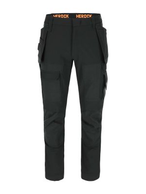 Herock Sparo Work Trouser Shortleg 4-Way Stretch 23MTR2402BK Black 71workx front Herock Sparo Work Trouser Shortleg 4-Way Stretch 23MTR2402BK Black 71workx front