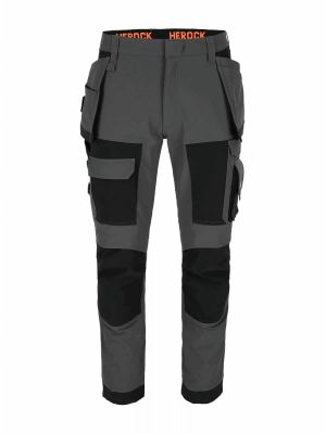 Herock Sparo Work Trouser Shortleg 4-Way Stretch 23MTR2402AN Anthracite 71workx front Herock Sparo Work Trouser Shortleg 4-Way Stretch 23MTR2402AN Anthracite 71workx front