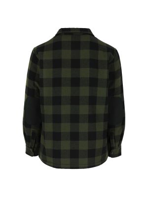 Herock Lumberjack Shirt Flannel Sherpa Puro - Green