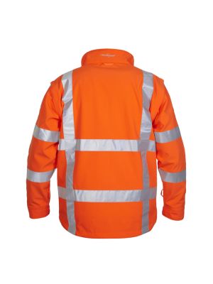 Hydrowear Toulon RWS Softshell Jack High Visibility - Orange - 4XL