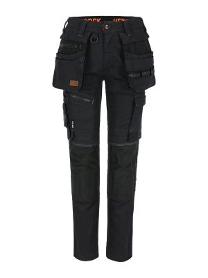 Linx Work Trouser Shortleg Jeans Stretch Herock 71workx 23MTR2403JE Dark Blue front Linx Work Trouser Shortleg Jeans Stretch Herock 71workx 23MTR2403JE Dark Blue front