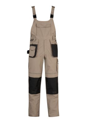 Pan Bib Overall Dungarees 2020 Khaki Storvik 71workx front