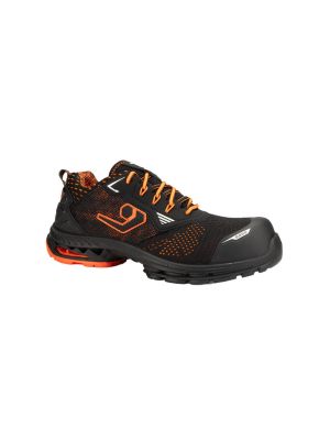 Portwest Base B1704A Work Shoe S1PS Berlin B1704A Black/Orange 71workx Front